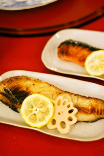「ボストンお料理教室」「cooking class」「人気」「Sullivans Market」「Yoshiko Sullivan」「たらの粕漬け」「酢れんこん」「レモン」「Kasu zuke : Fish pickled in sake lees」